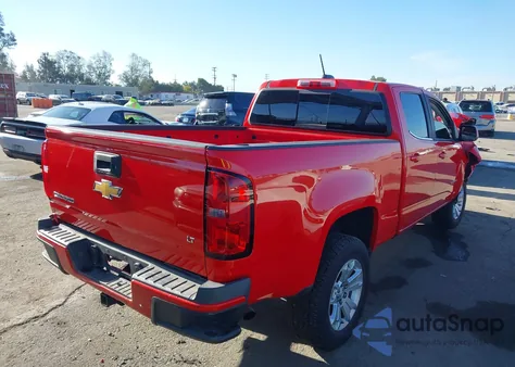 2016 Chevrolet Colorado Lt from USA, damaged, VIN 1GCGSCE37G1389561